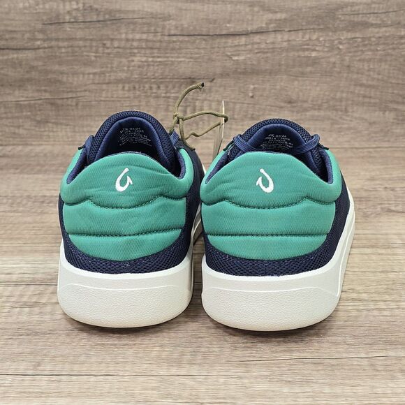 Olukai Punini Men's Size 12 Navy Blue Green Sneakers (10514-548Z) NEW - Picture 4 of 8